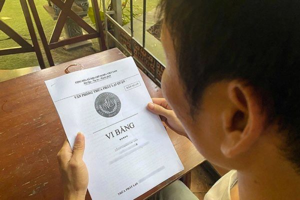 vi bằng trả nợ