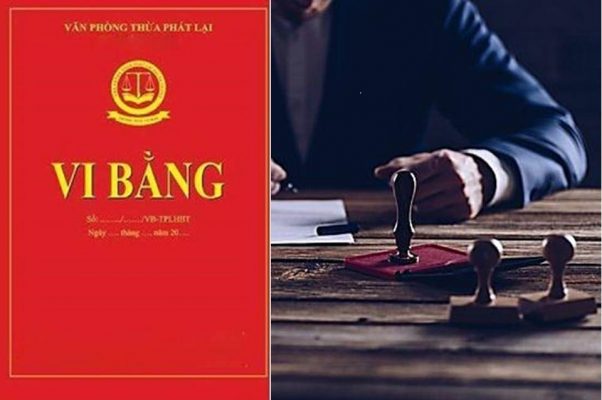 vi bằng thi hành án