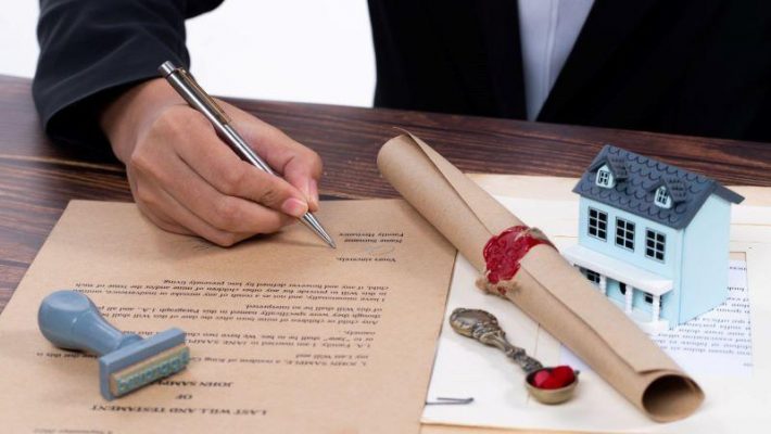 văn bản từ chối nhận di sản