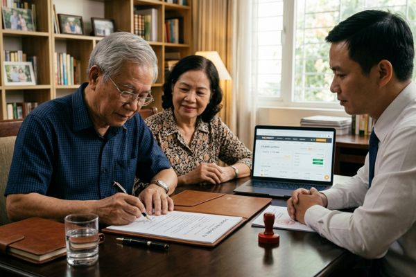 Di chúc để lại quyền đối với các khoản đầu tư