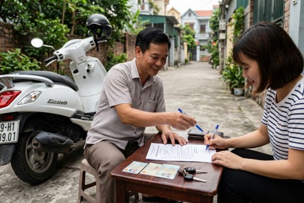 Hợp đồng mua bán xe SYM Elizabeth