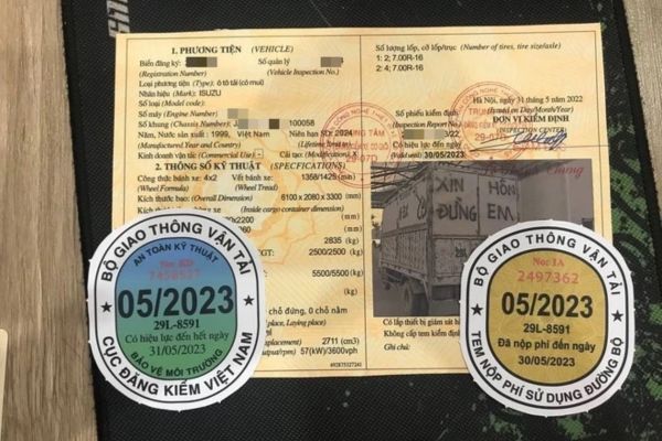 Kiểm tra đăng kiểm xe còn hạn không