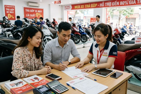 Mua xe trả góp qua công ty tài chính