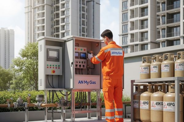 Mua nhà căn hộ có hệ thống cảnh báo khí gas
